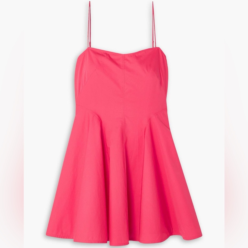 Three Graces Alma Cotton Mini Dress